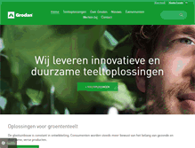 Tablet Screenshot of grodan.nl